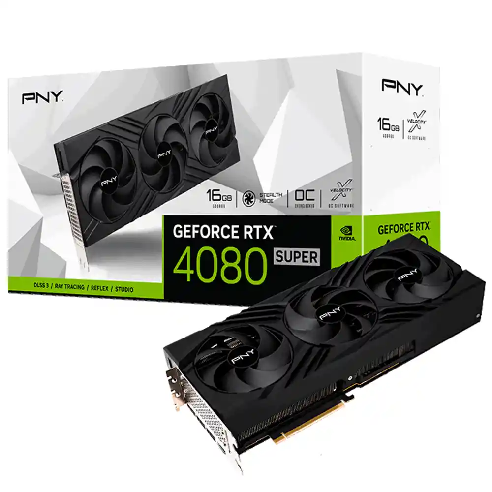 Tarjeta De Vídeo Pny Geforce Rtx 4080 Super Verto Gddr6x 16gb Oc