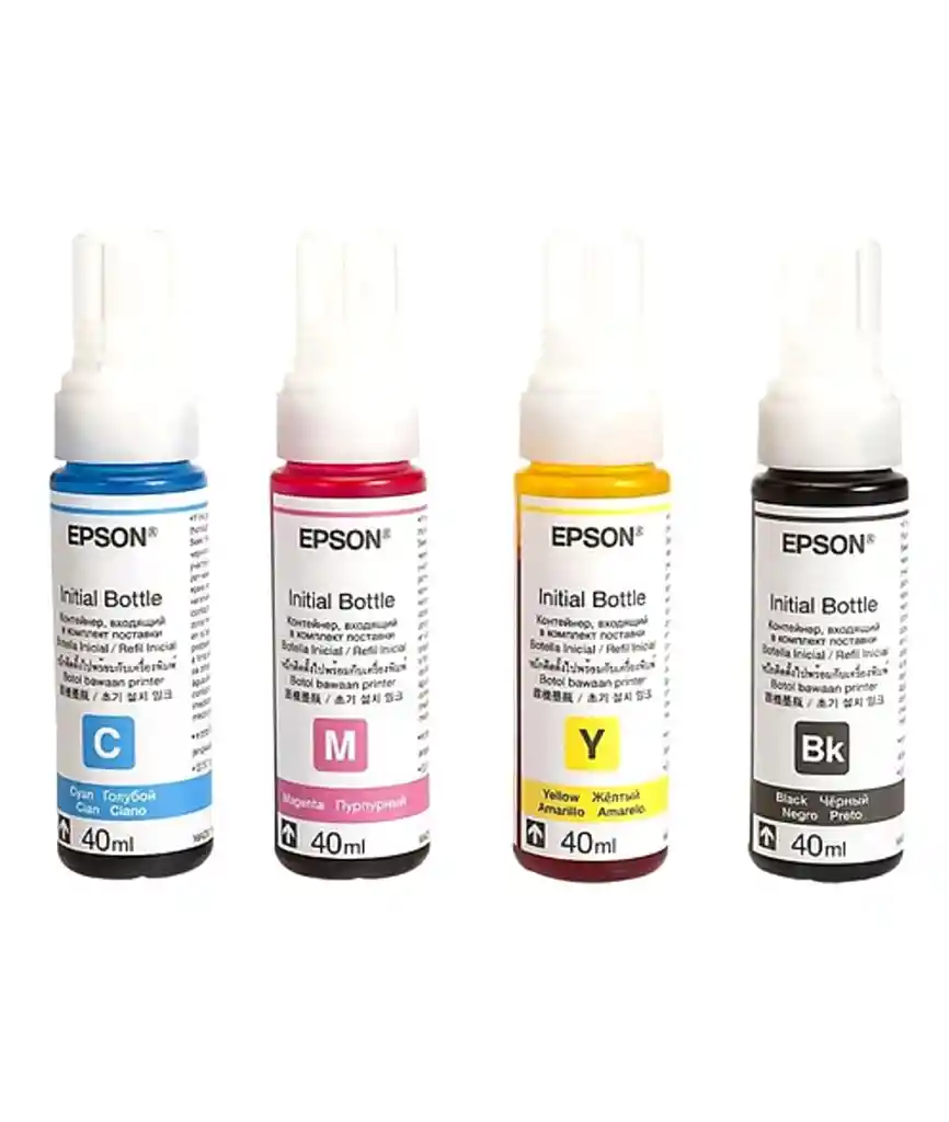 Tinttas Epso 664 Original 40ml X 4 Colores