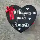 Caja Sorpresa Cancion 10 Razones Para Amarte De Martin Elias