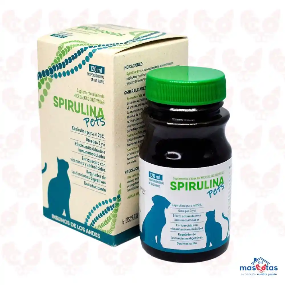 Spirulina Pets 120 Ml