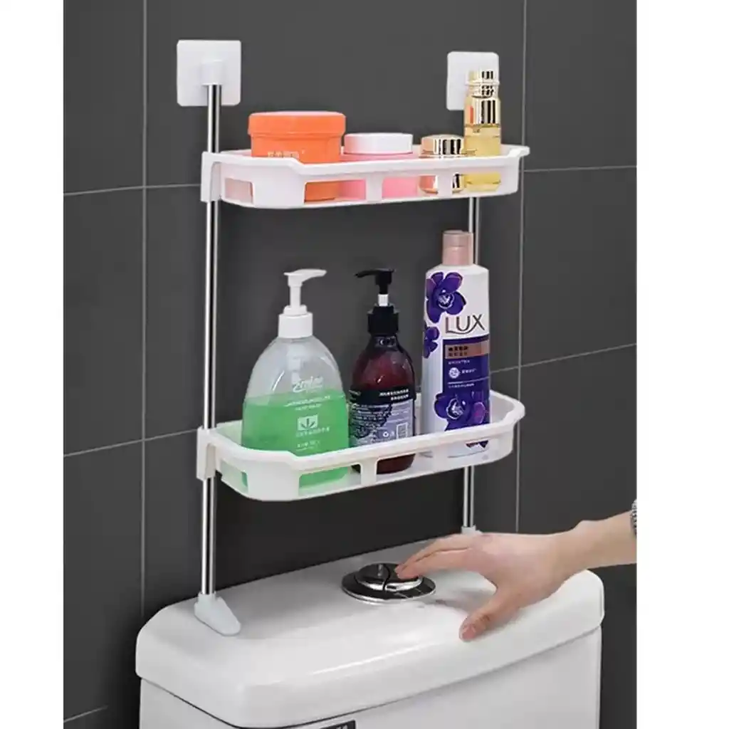 Estante Y Repisa Para Baño, Organizador Multifuncional