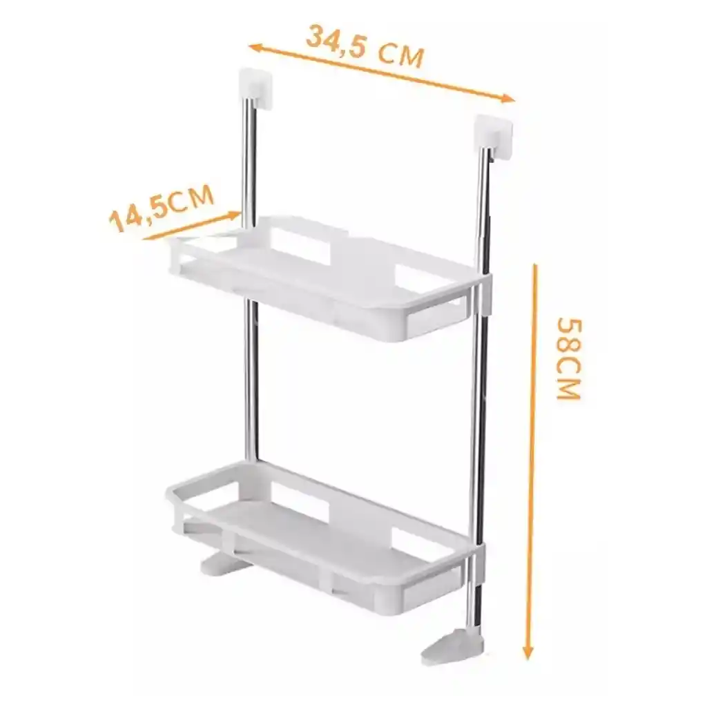 Estante Y Repisa Para Baño, Organizador Multifuncional