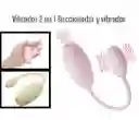 Vibrador Consolador Y Succionador 2 En 1 De Lujo