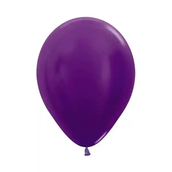 Globos Metal Violeta R12 X 50 Unidades Sempertex