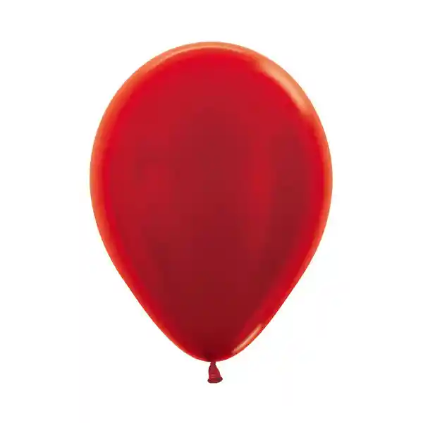 Globos Metal Rojo R12 X 50 Unidades Sempertex