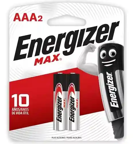 Pilas Energizer Max X 2 Unid Aaa