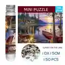 Mini Rompecabezas 150pcs Lake Sunset