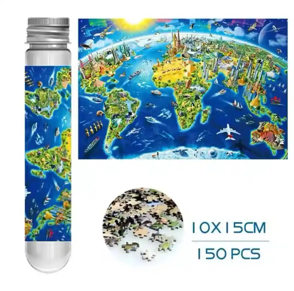 Mini Rompecabezas 150pcs World Landmark