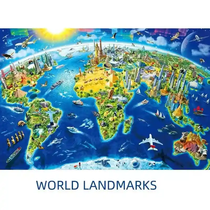 Mini Rompecabezas 150pcs World Landmark