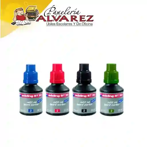 Tinta Edding Bt-30 Borrable