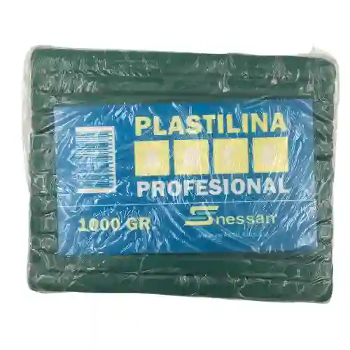 Nessan Plastilina Profesional - 1kl, Verde