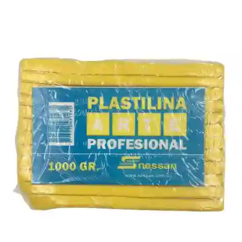 Nessan Plastilina Profesional - 1kl, Amarillo