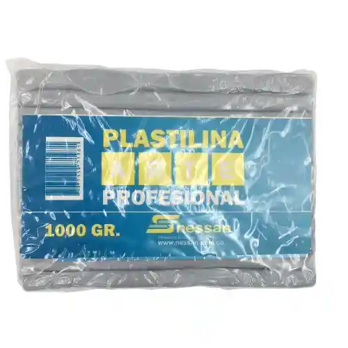 Nessan Plastilina Profesional - 1kl, Gris