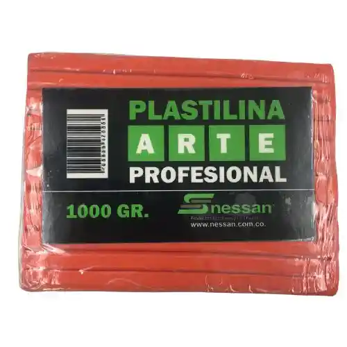 Nessan Plastilina Profesional - 1kl, Naranja