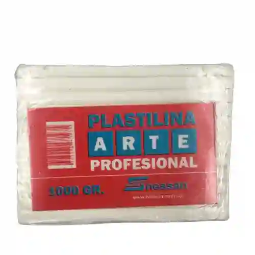 Nessan Plastilina Profesional - 1kl, Blanco