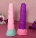 Consolador Unicornio Silicona Medica, Dildo Chupa Webcam, Color Morado