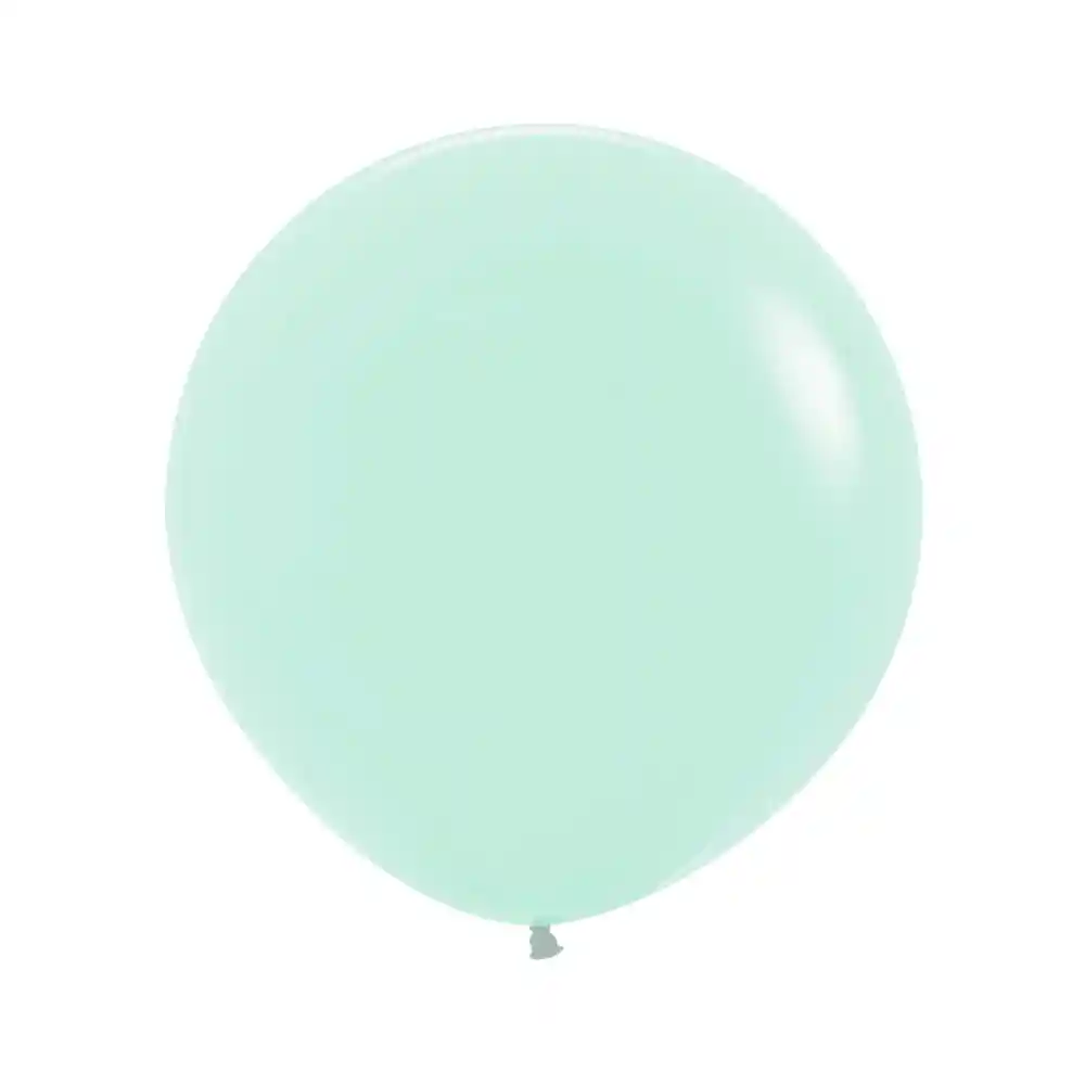 Globos Verde Pastel Mate R18 X 6 Unidades Sempertex