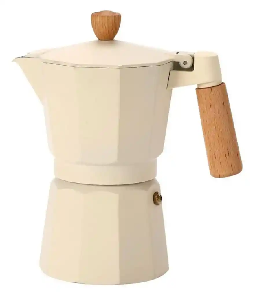 Cafetera Italiana De 6 Tazas Con Asa