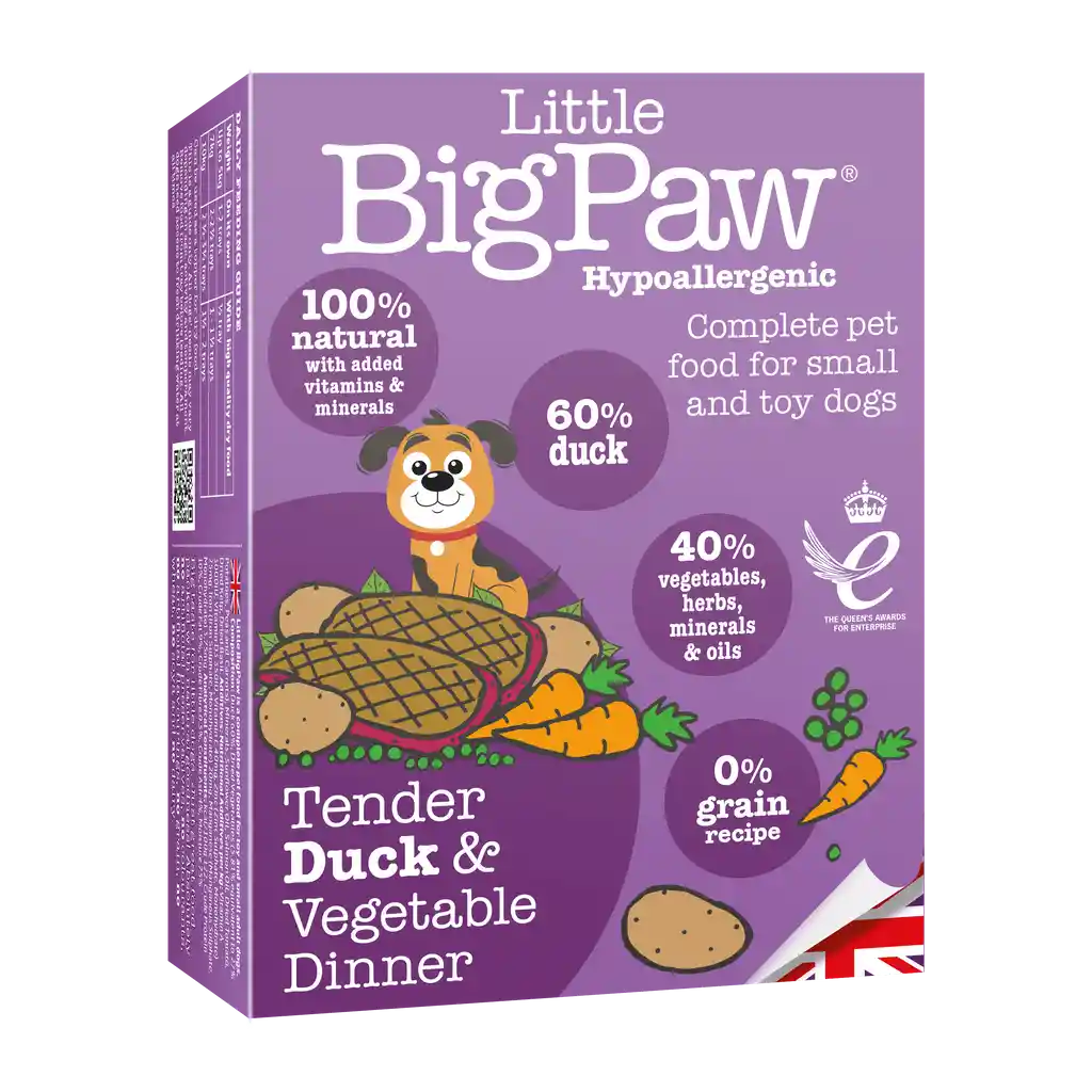 Little Big Paw Canino Tender Duck & Veg Dinner 150 Gr