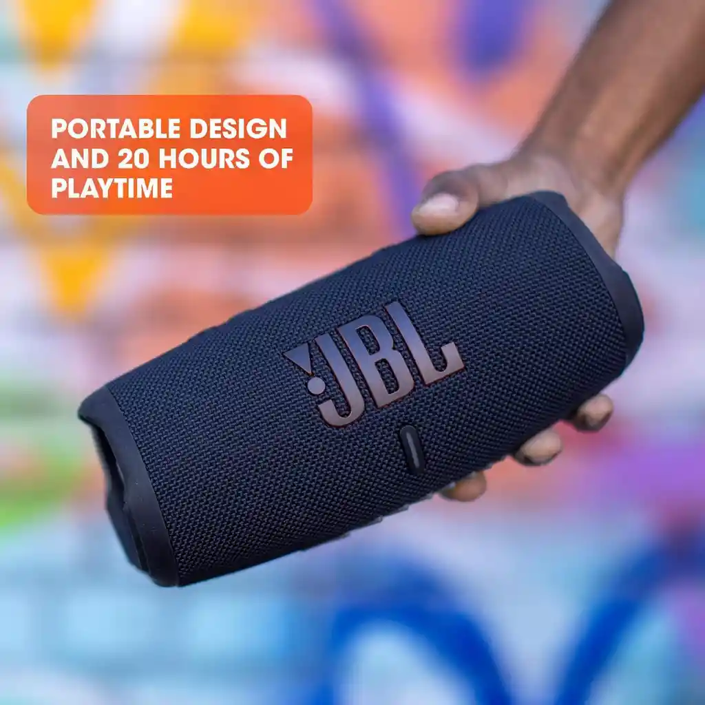 Parlante Altavoz Inalambrico Bluetooth 5.1 Jbl Charge 5 20hr | Negro