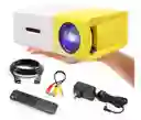 Mini Proyector Led Video Beam Yg300 Hdmi Usb Av 600 Lumenes