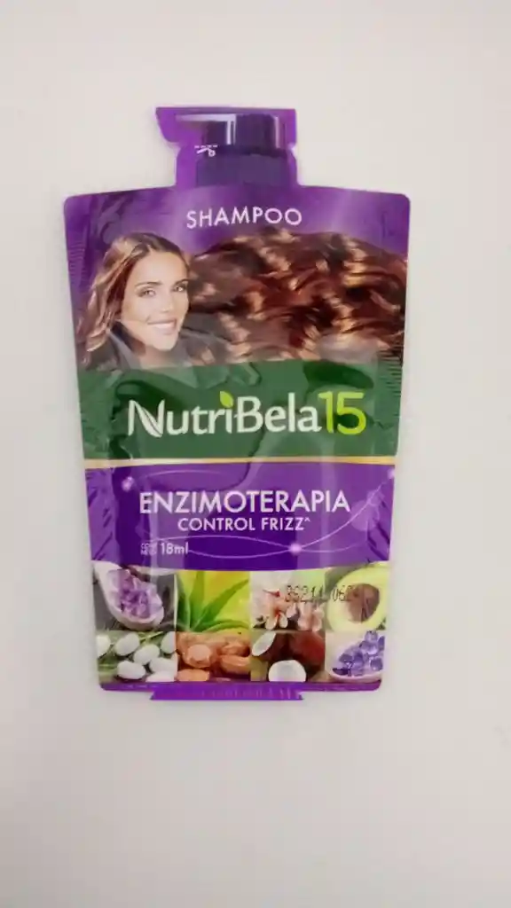 Shampoo Nutribela Enzimoterapia Sobre X 18 Ml