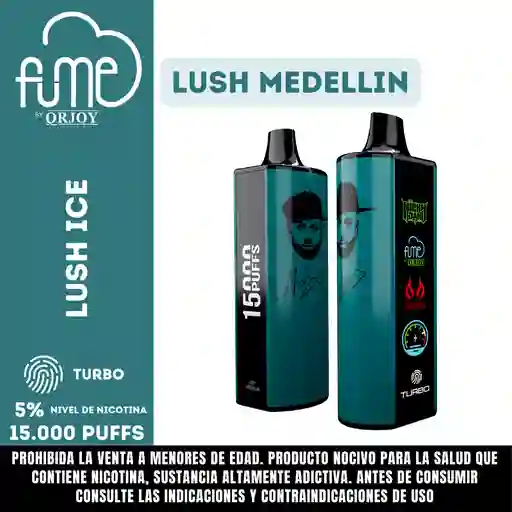 Vape Fume Nicky Jam Lush Medellin 15000 Puffs 5%