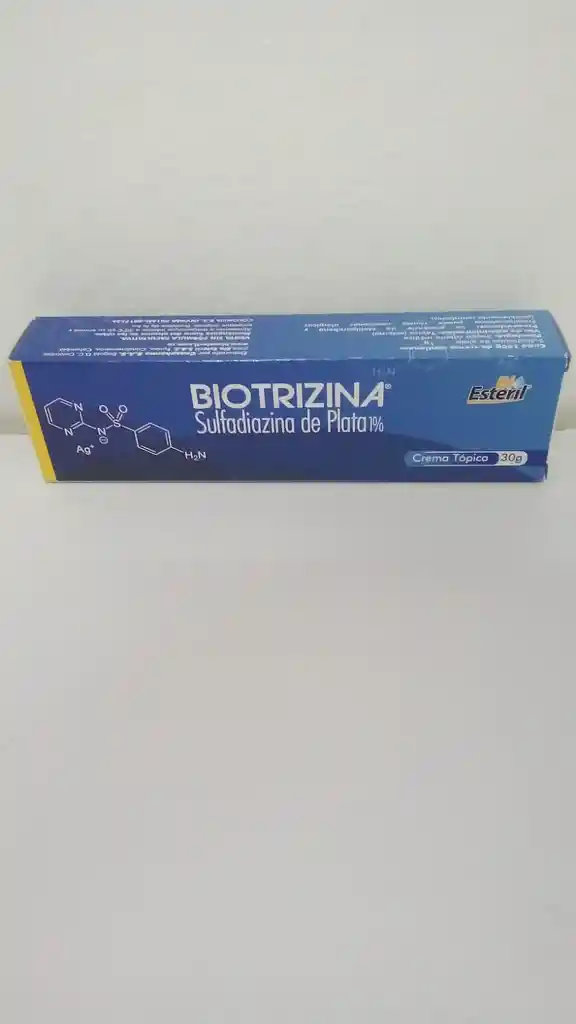 Biotrizona 1% (sulfadiazina Plata ) X 30 Gr