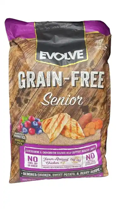 Evolve Dog Senior Chicken Rice Pollo 28 Lb