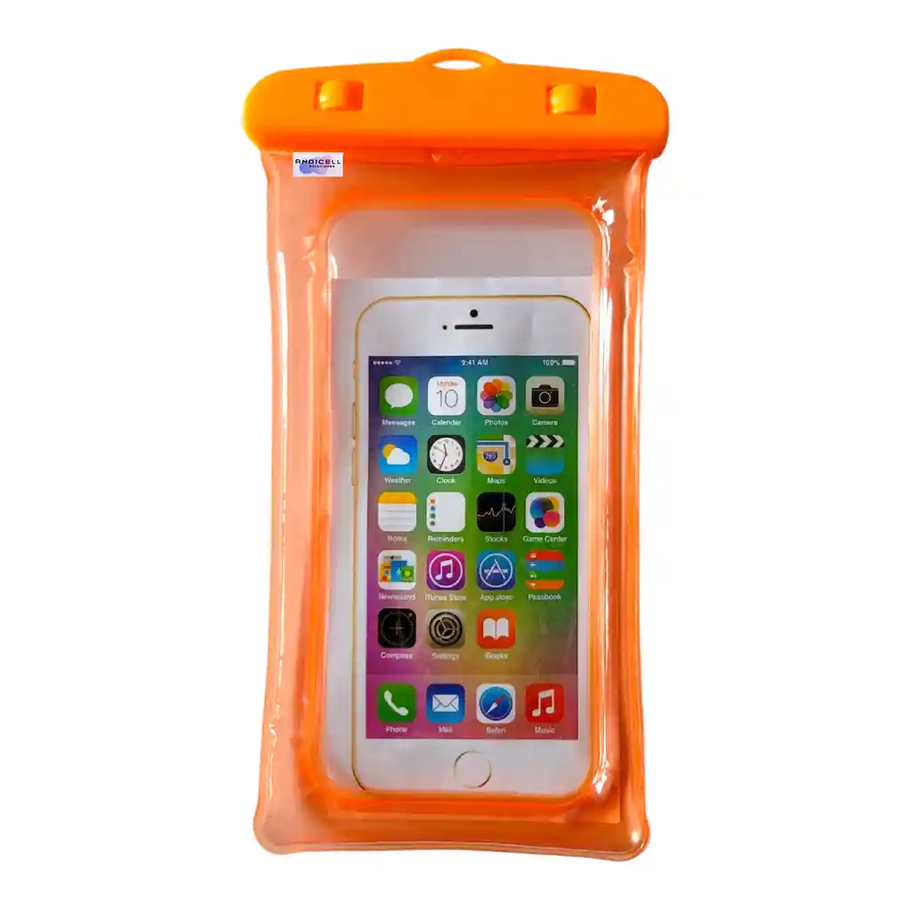 Estuche Impermeable Celular Pantalla Táctil Flotador Piscina