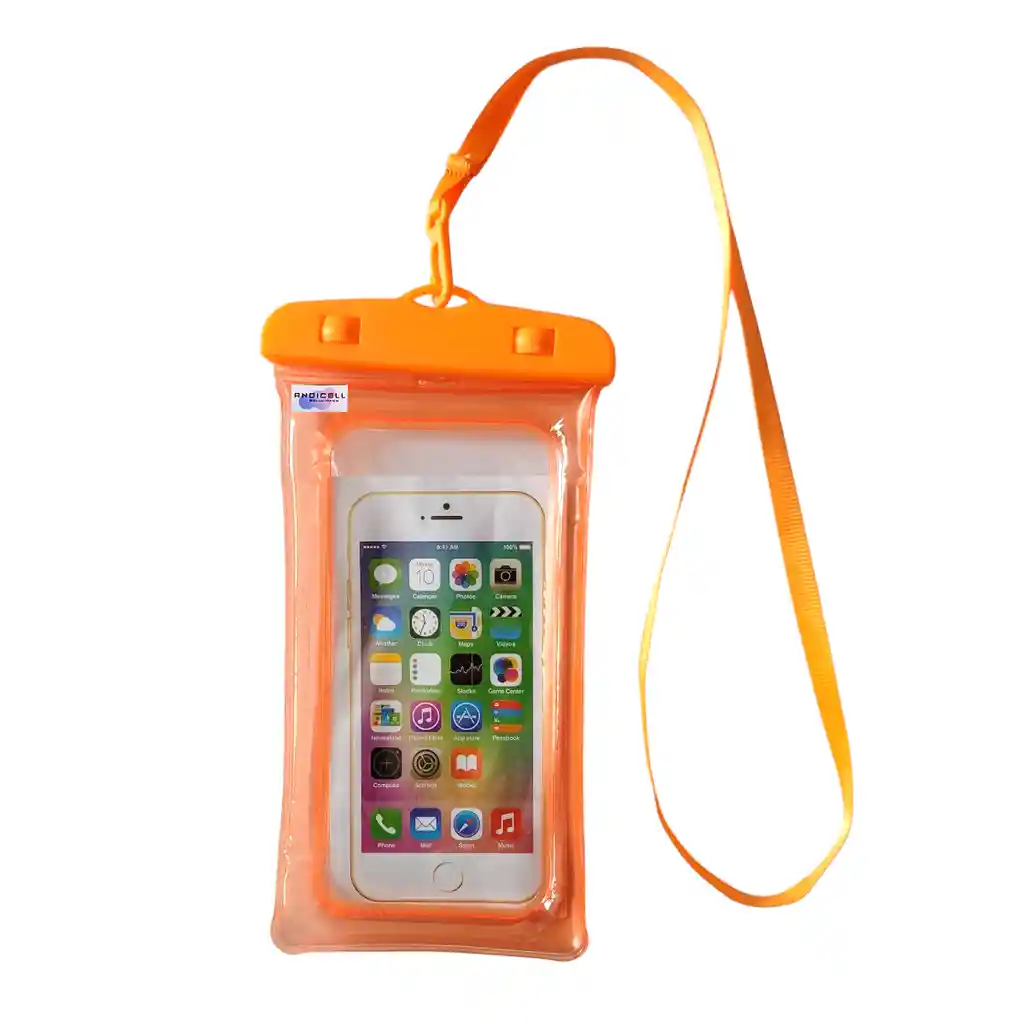 Estuche Impermeable Celular Pantalla Táctil Flotador Piscina