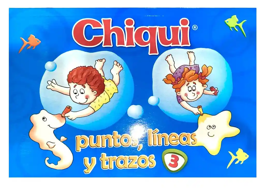 Chiqui Puntos Lineas Y Trazos 3 Preescolar 96 Paginas Nika