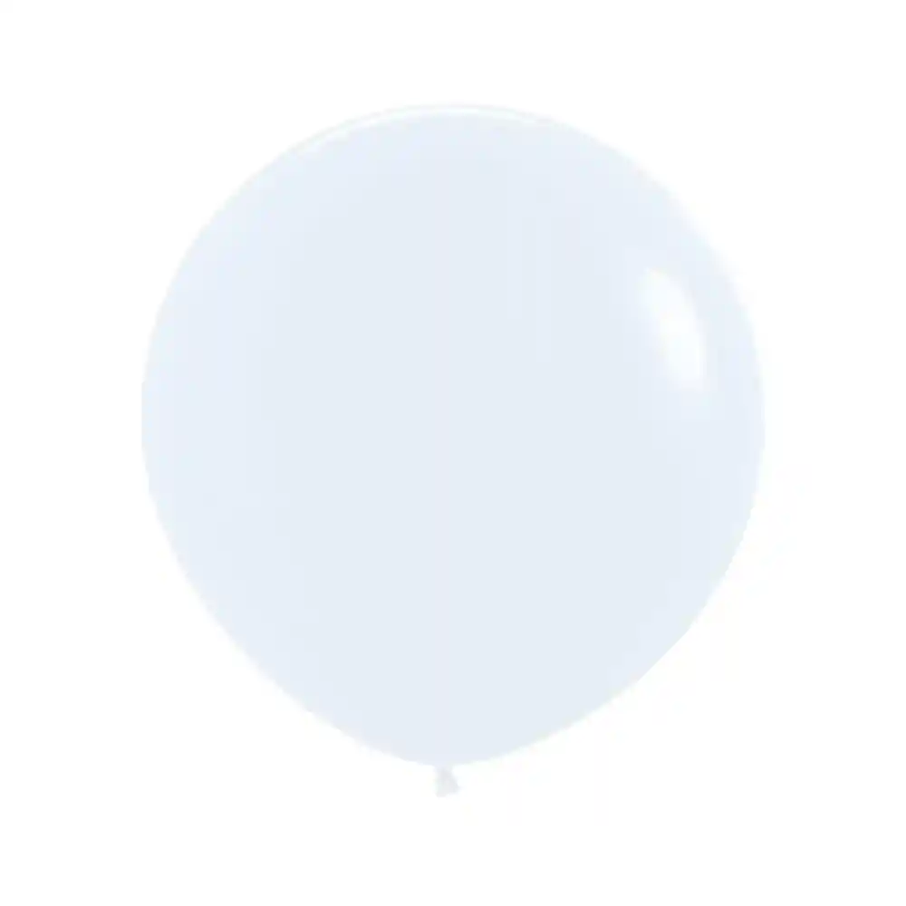 Globos Blanco Fashion R18 X 6 Unidades Sempertex