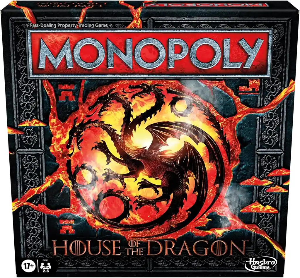 Monopoly Monopolio House Of The Dragon Edition Juego De Mesa En Ingles