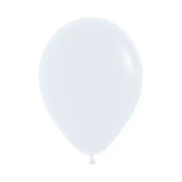 Globos Blanco Fashion R5 X 50 Unidades Sempertex