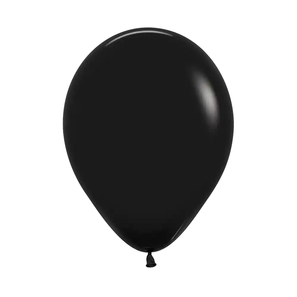 Globos Negro Fashion R5 X 50 Unidades Sempertex