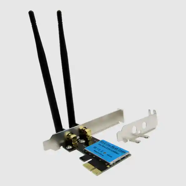 Convertidor Adaptador Pci-e A Lan Wifi Doble Banda 1200mbps Para Pc