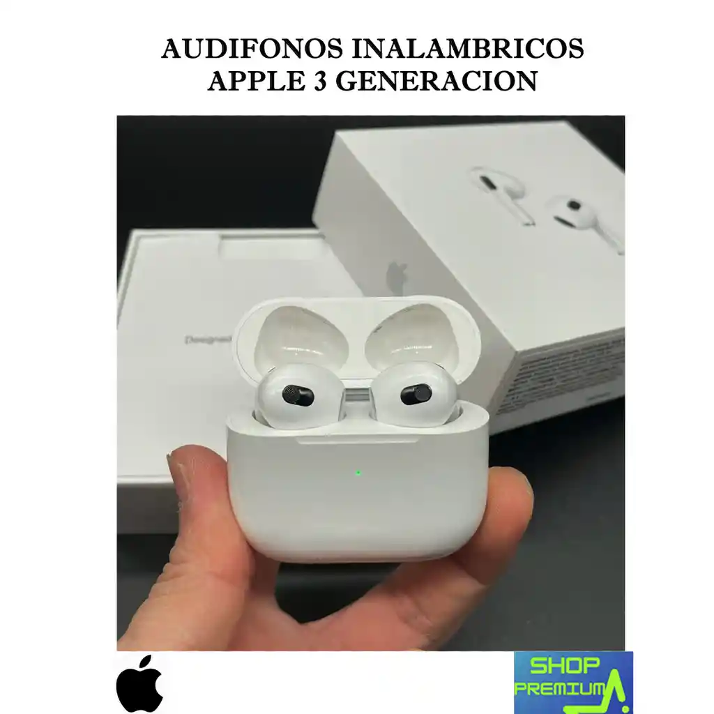 Audifonos Inalambricos Apple Generacion 3