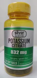 Citrato De Potasio 832 Mg X 50 Softgels Silver