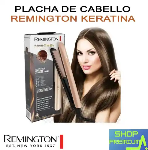 Plancha Profesional Remington Keratina Y Aceite De Argan