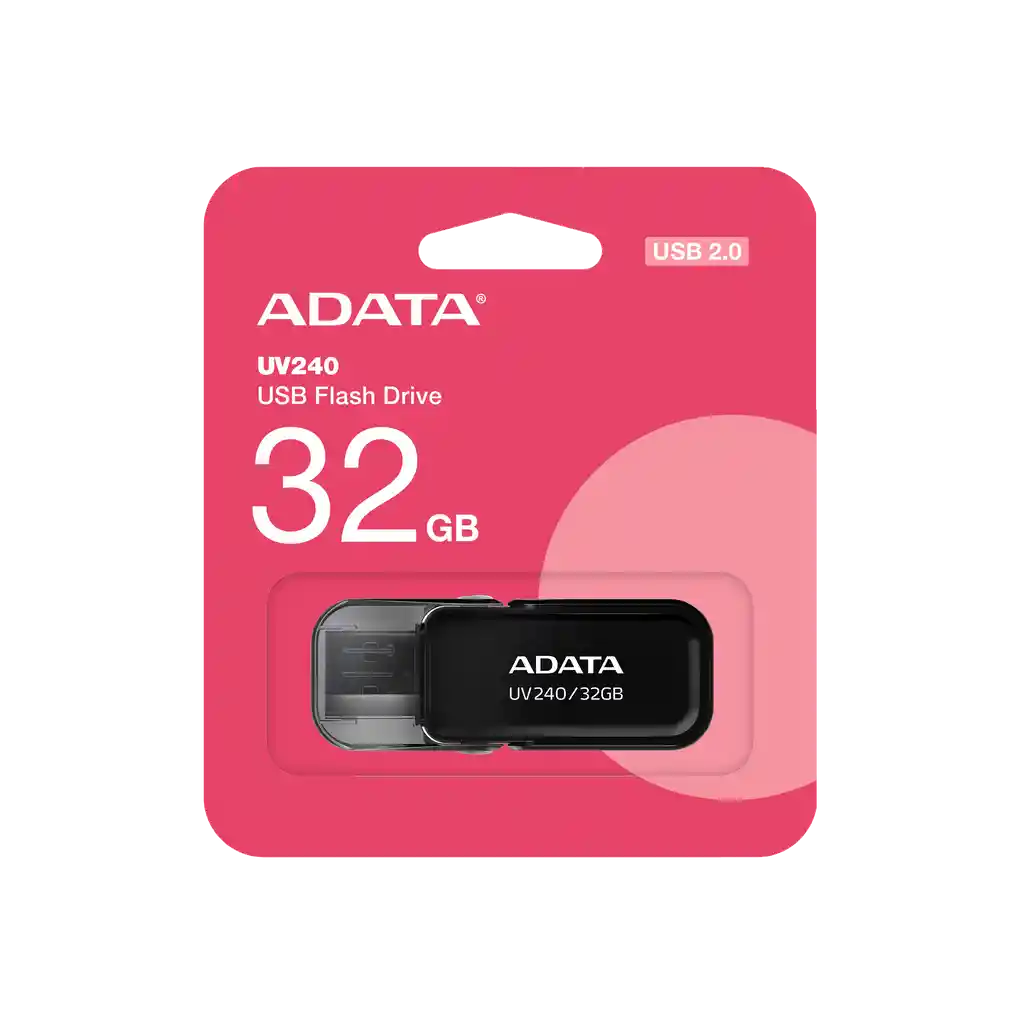 Memoria Usb Adata 32gb - Usb 2.0 - Negro