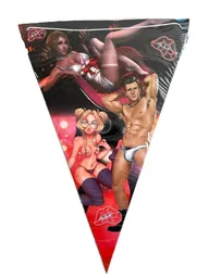Banderines Fiesta Adultos Tematica Sexy