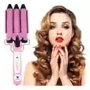 Pinza Risador Ondas De Sirena Triple Barril En Ceramica