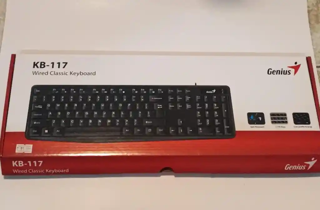 Teclado Alambrico Bk-117