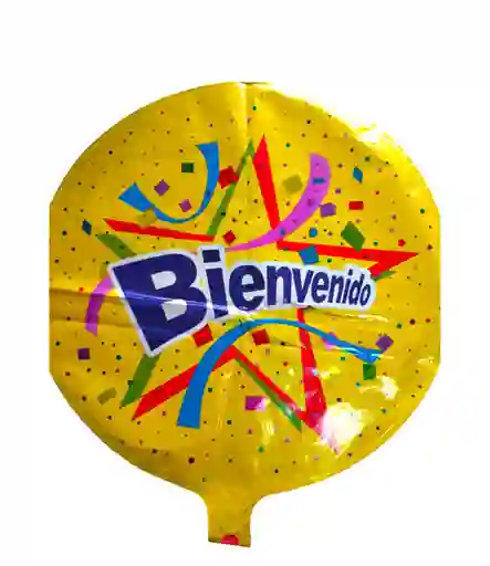 Globo Bienvenido 18"