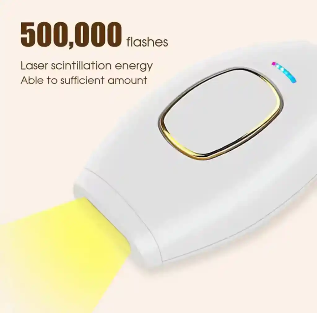 Depiladora Laser Permanente Ipl Indoloro 500.000 Pulsos					