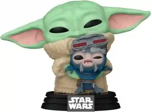 Funko Pop Star Wars Figura Coleccionable Grogu (grogu With Anzellan Droidsmith)