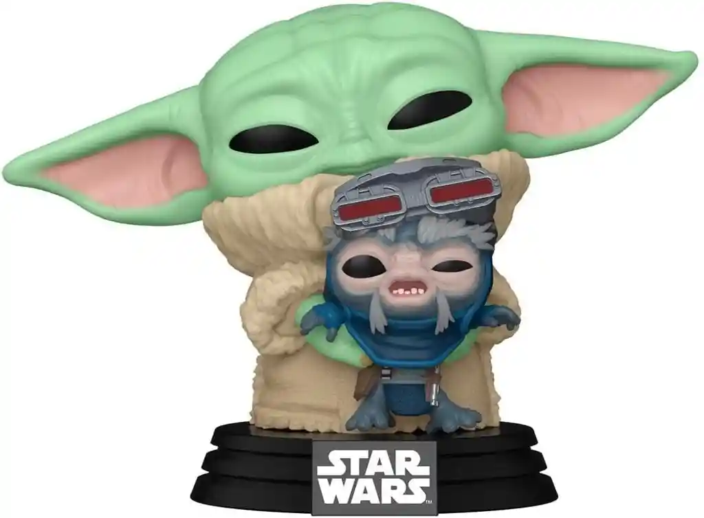 Funko Pop Star Wars Figura Coleccionable Grogu (grogu With Anzellan Droidsmith)