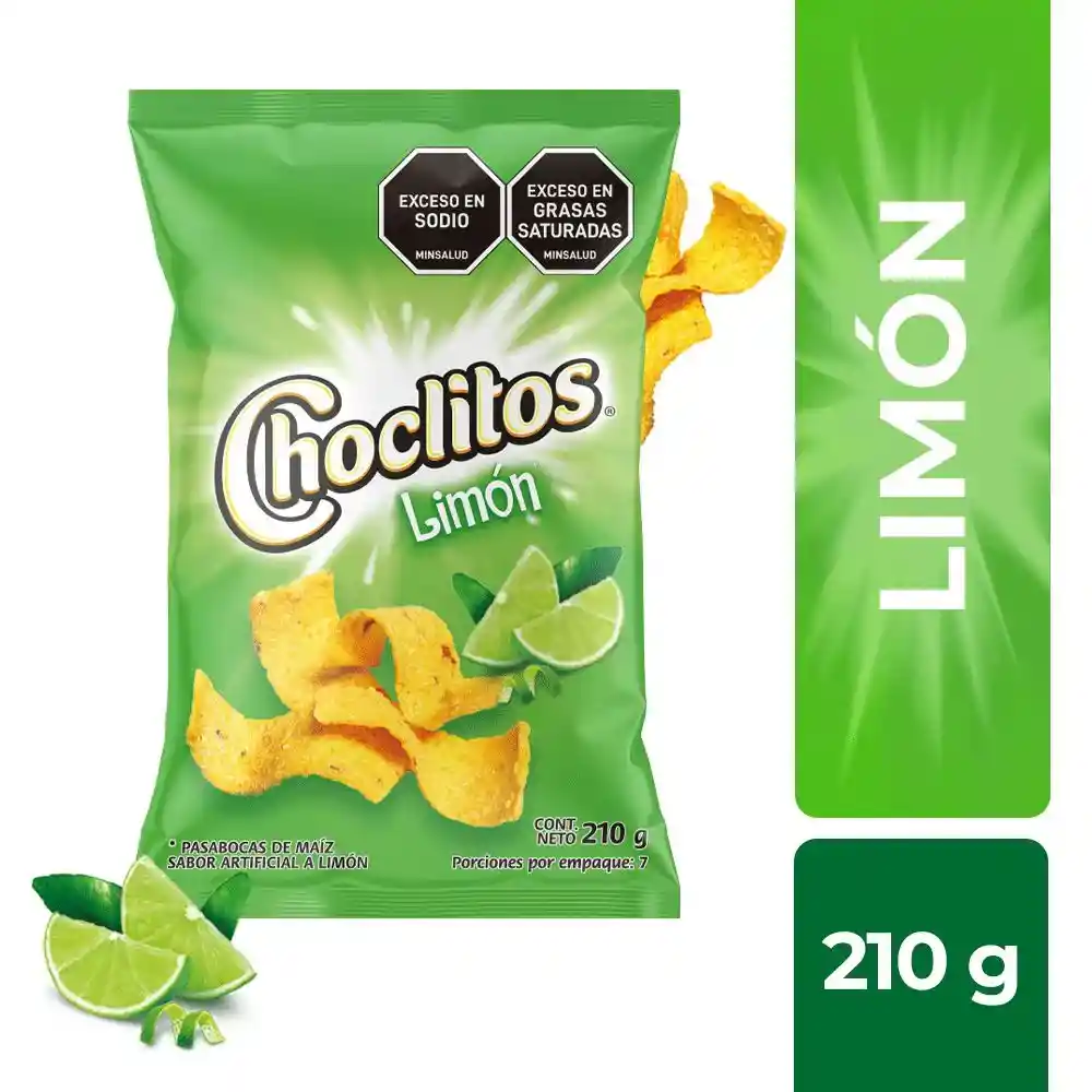 Choclitos Limon 210g