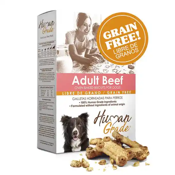 Galletas Human Grade Carne Adultos